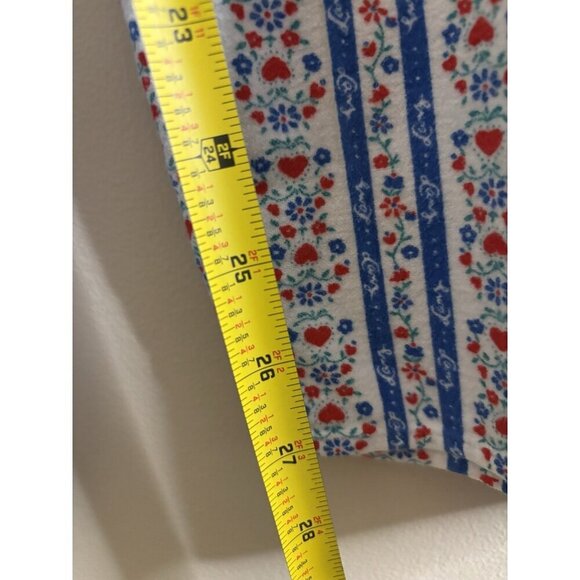 Lanz of Salzburg Womens Blue Flannel Tyrolean Pajama Pant Blue Large READ - Picture 5 of 10